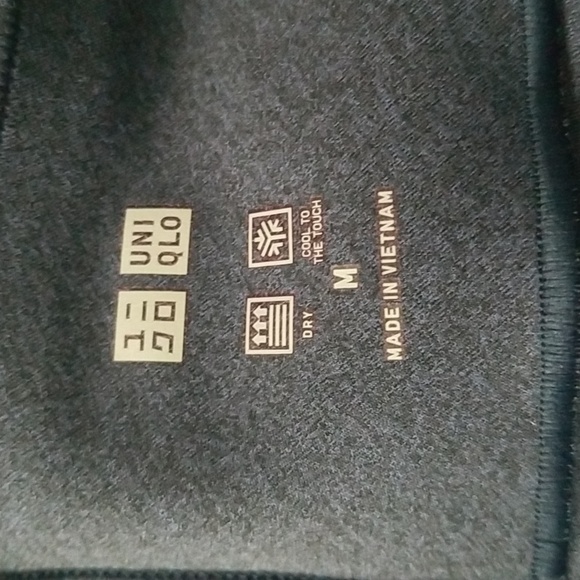 Uniqlo NWOT Alrism leggings in blue size Medium - Picture 3 of 6